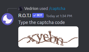 Captcha Command