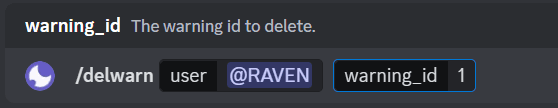 Delete Warn Command