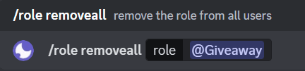 Role Remove All Command