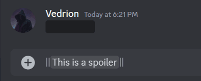 Spoiler Text